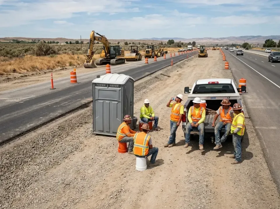 highway-road-construction-crew-007 — frequently asked questions, Porta Potty and Restroom Rentals in Salem, AR